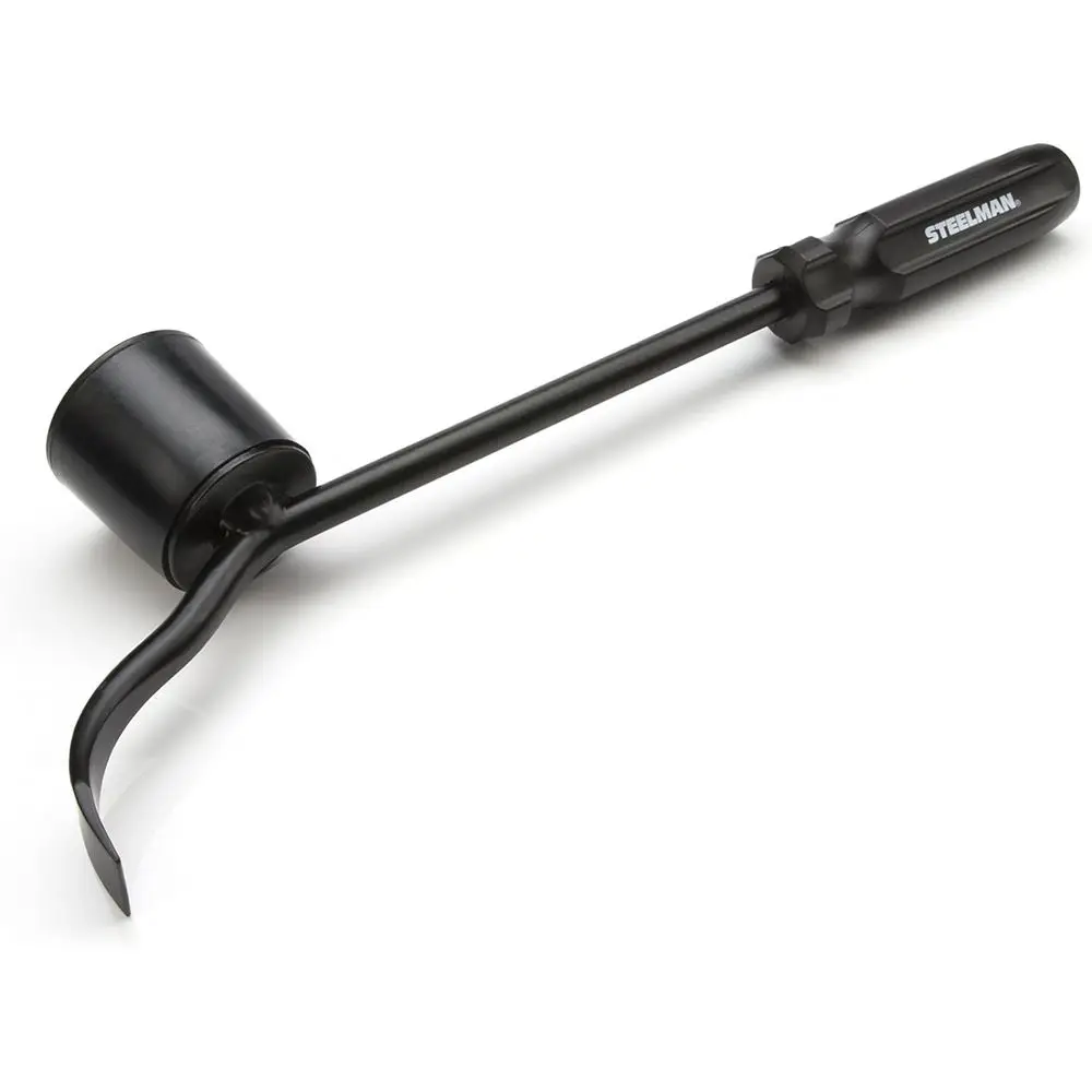 

Steelman HubRemover Tool or Auto Mechanics, Heavy-Duty Steel, Large Rubber Hammer ace, Wide Prying Blade, Secure Grip