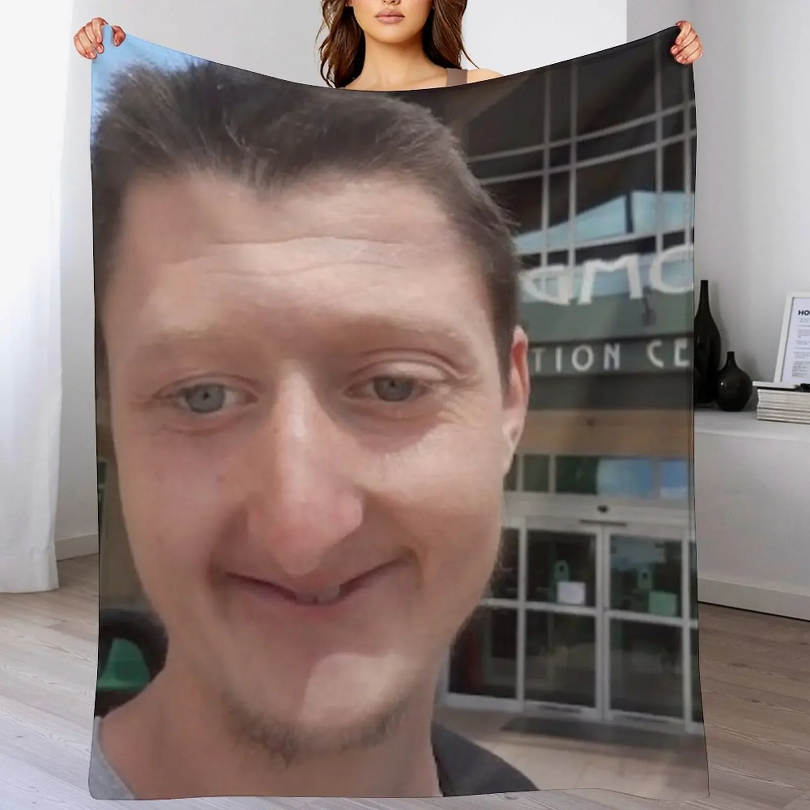 Daniel Larson selfie Throw Blanket Decorative Sofas Tourist Softest Luxury Thicken Blankets