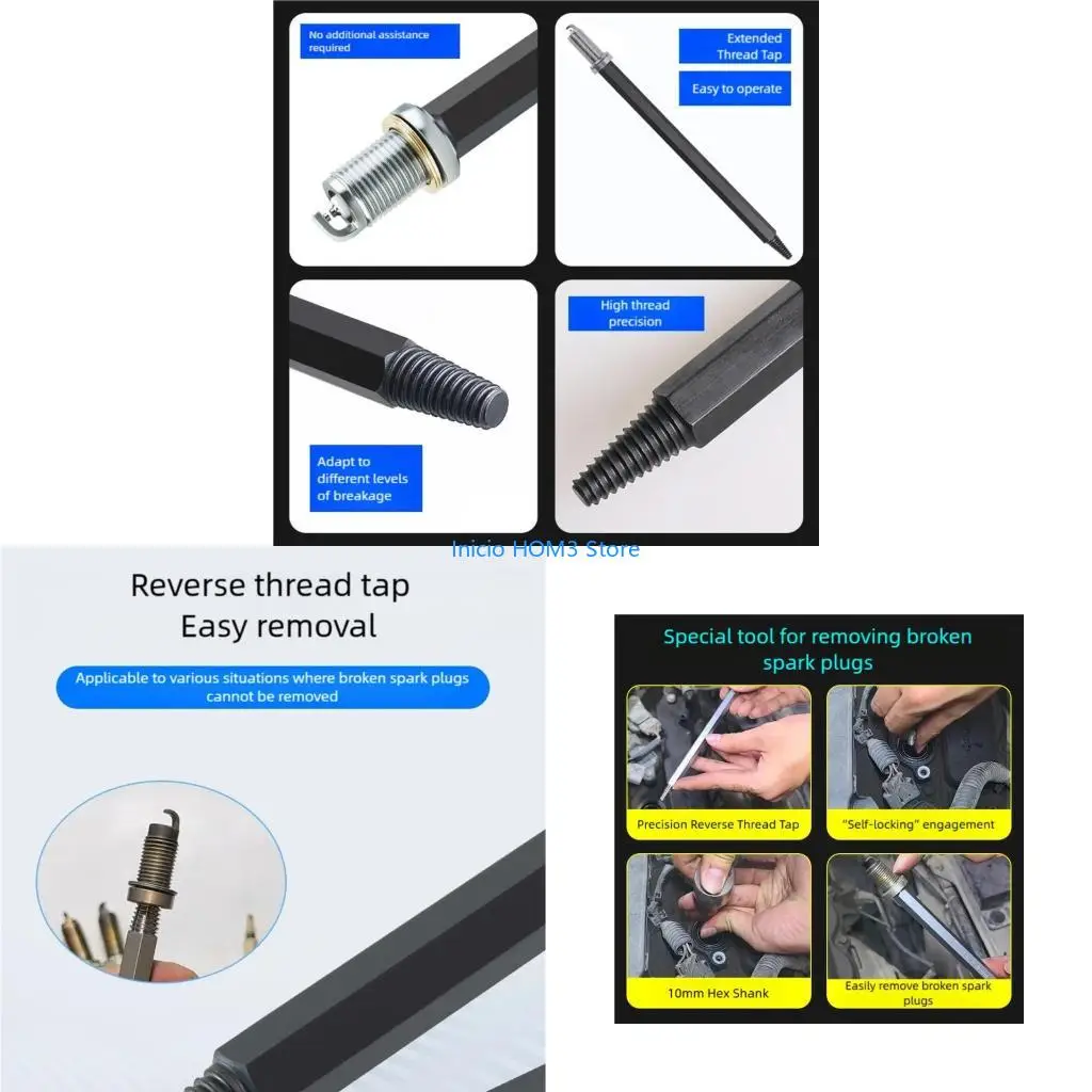 A5YD Professional Broken Plugs Removal for Quickly Removing Damaged Bolts