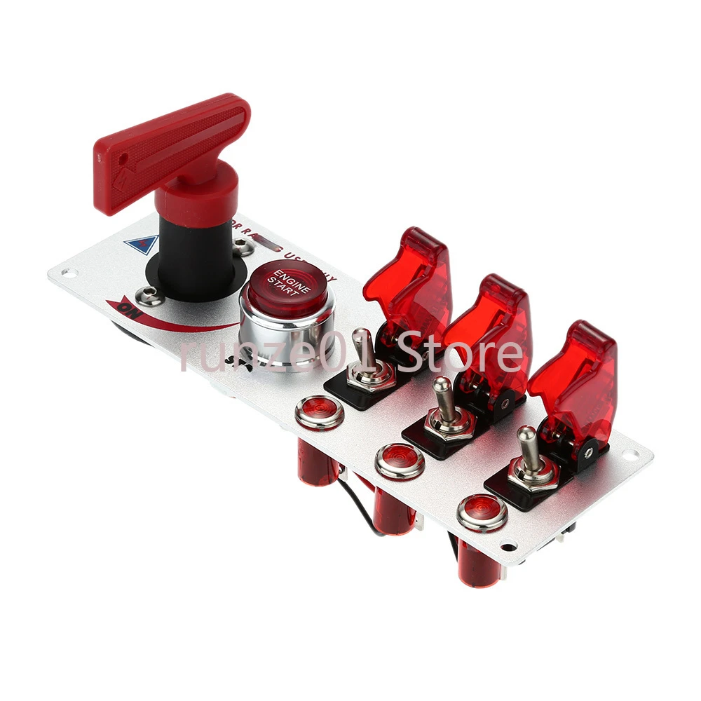 

Car racing modification combination switch start button ignition instrument power off switch car modification switch