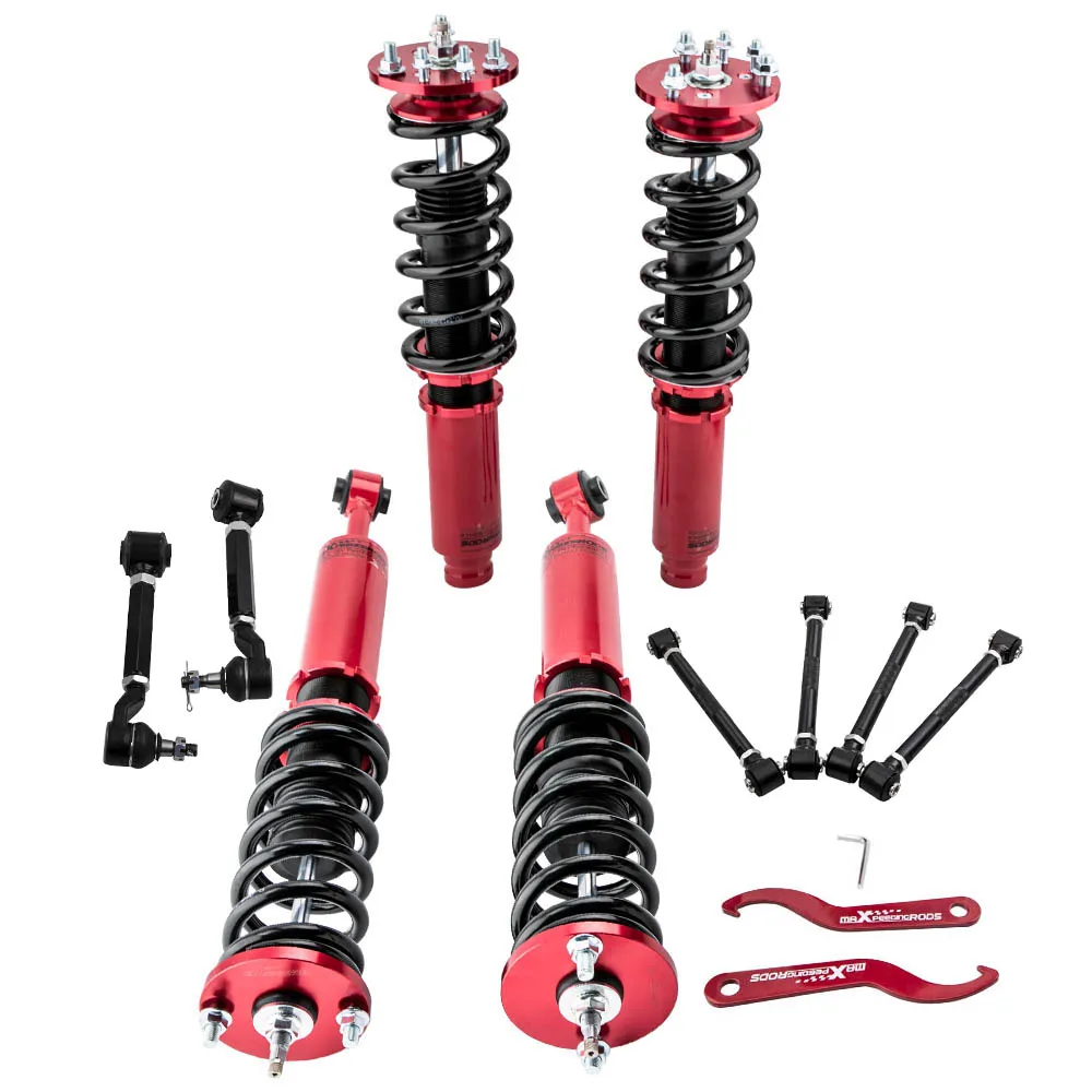 New  Coilover Suspension Kits for H onda Accord 03-07 Rear Upper & Lower Camber Arms