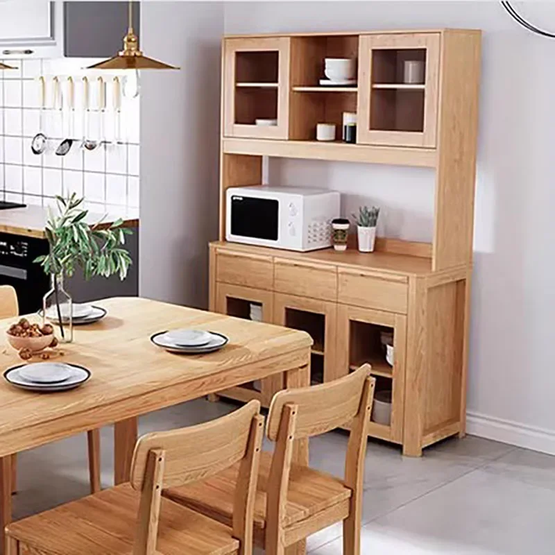 Buffet Cabinet Kitchen Dining Room Sideboard Mebles De Cuisine Shelf Side Board Storage Modern Living Furniture Wheel Cabinets