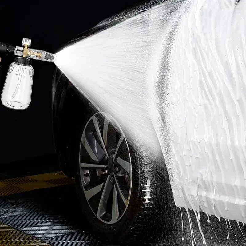 Car Wash Foam Sprayer High-pressure Foam Spray Bottle Foam Cannon for Garden Water Hose Car Wash Foam Soap Foaming Sprayer