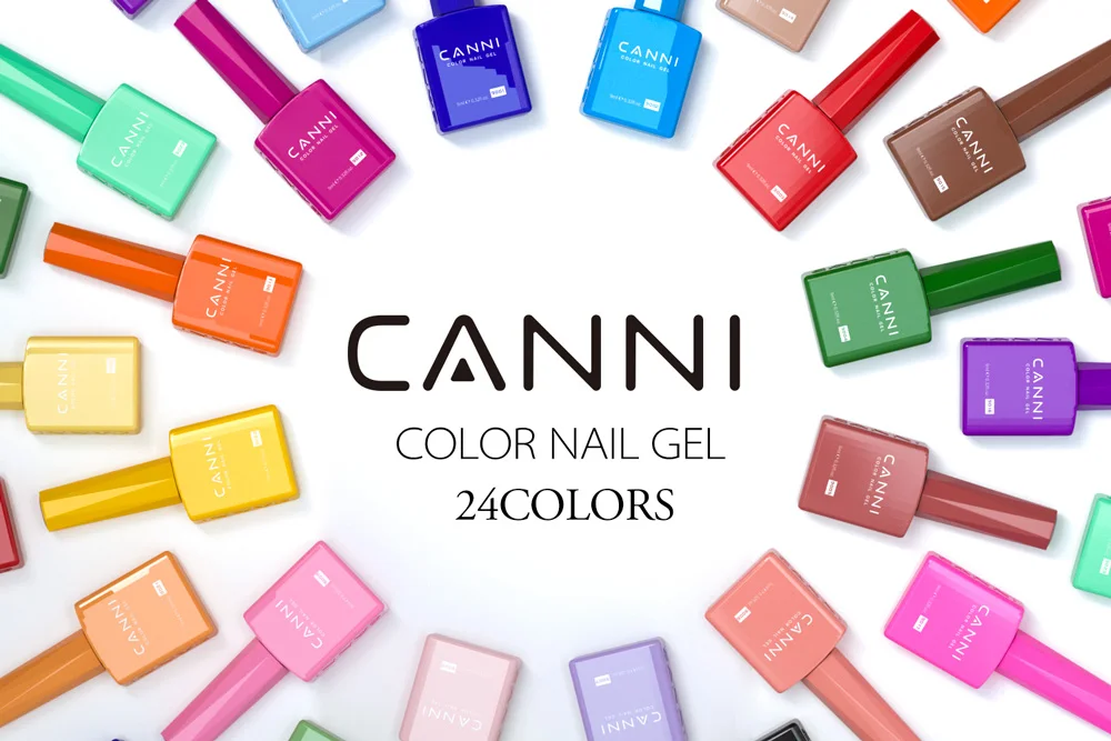 CANNI HEMA FREE Nagelgel-Nagellack-Set, TPO-FREI, VIP-Set, wunderschöne Farbe, semi-permanent, vollständige Abdeckung, Soak Off UVLED-Gel-Lack – Detail 1
