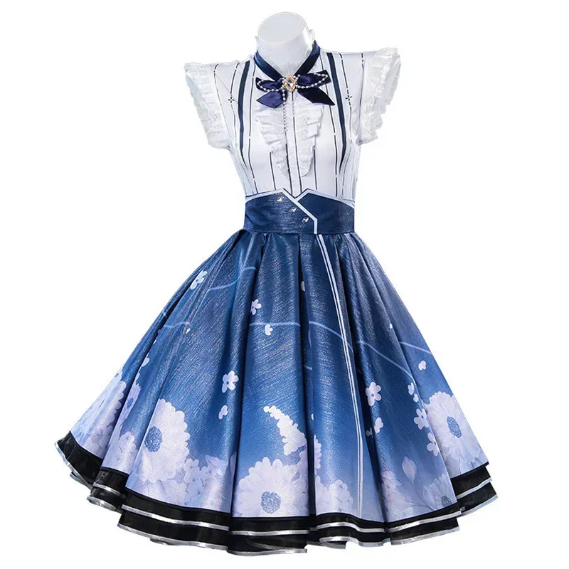 لعبة جديدة إنفينيتي نيكي أزياء تنكرية للنساء البالغات فستان موحد مجموعة كاملة من الملحقات تناسب ملابس الهالوين غير الرسمية