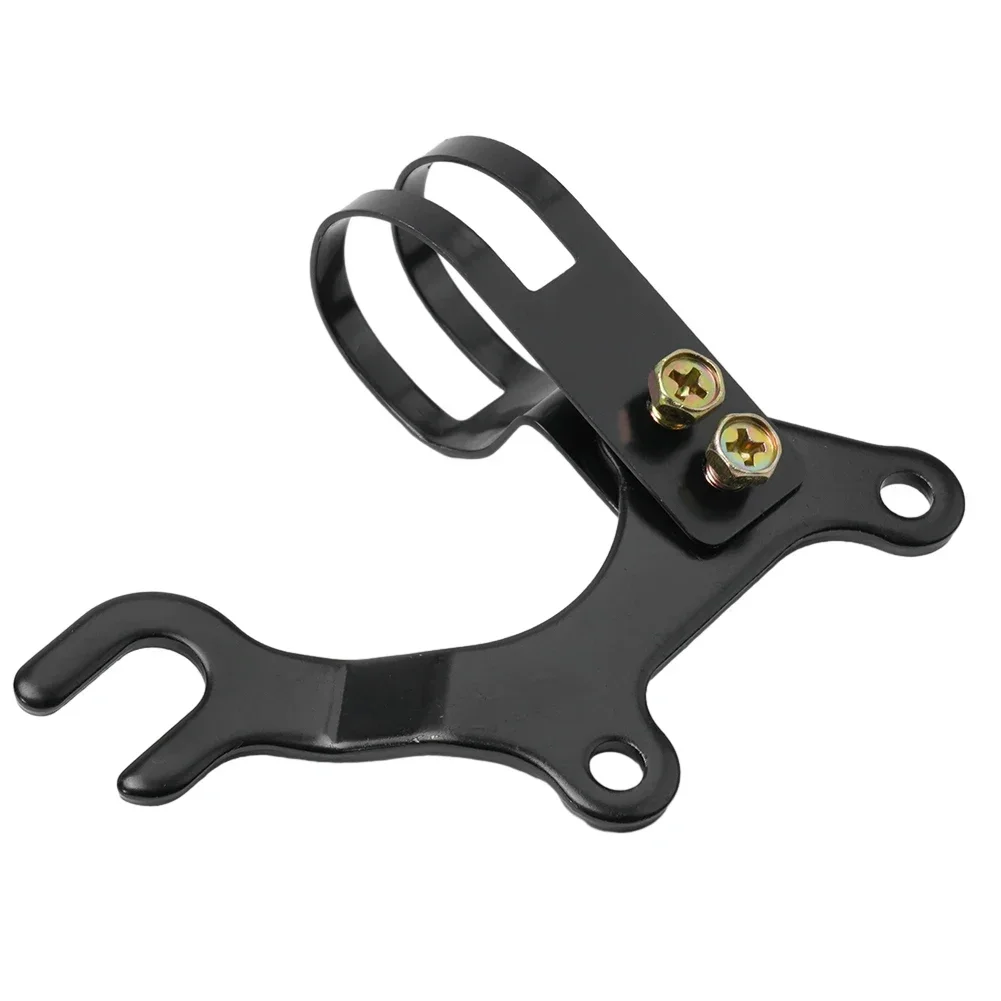 12 * 9 * 3.6cm Modification Bracket Modifies Parts Rack Refitting Black Disc Brake MTB Bicycle Stainless Steel