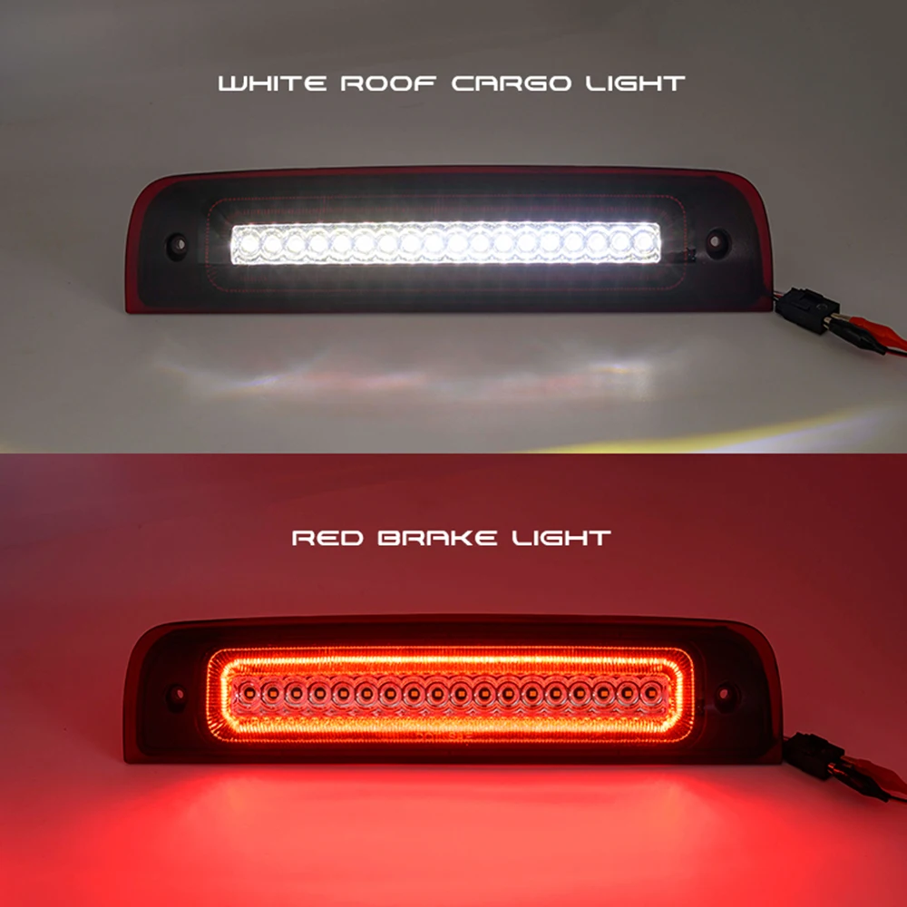 ضوء الفرامل الخلفية لدودج رام 1500 2500 3500 4500 5500 2010-2018 1500 Classic 2019-2021 55372082AD 55372082AC 55372082AE   ﻿