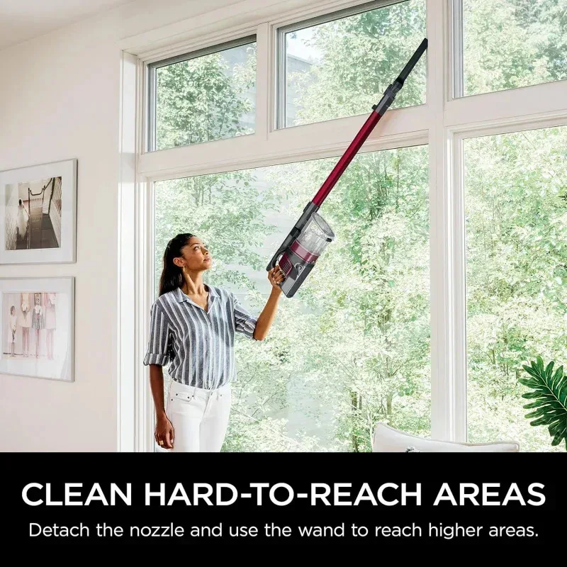 TGBFshark rocket pet pro with self-cleaning brushroll,HEPA filter lightweight cordless stick hand vacuum,7.5 lbs,Magenta,Ali