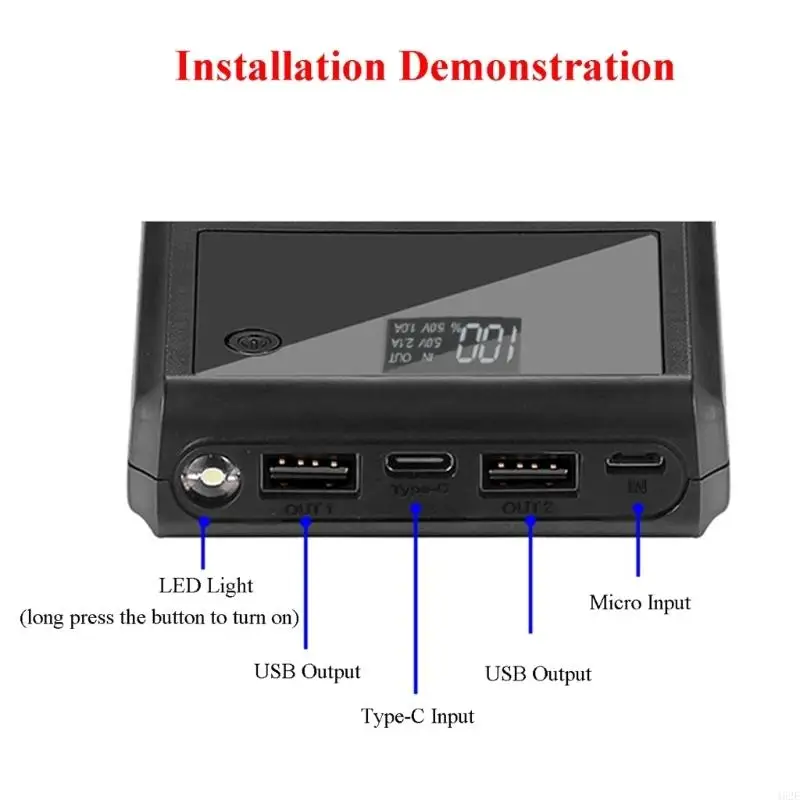 462E Dual USB 3.7V 5V 2A Mobile DIY Board Module