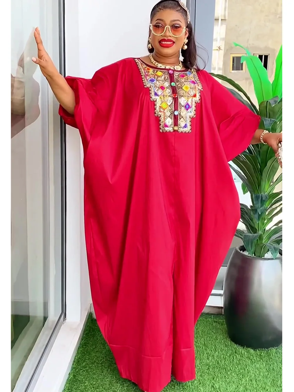 African Dresses for Women Traditional Africa Clothing Dashiki Ankara Outfits Gown Abayas Robe Muslim Kaftan Maxi Long Dress 2024