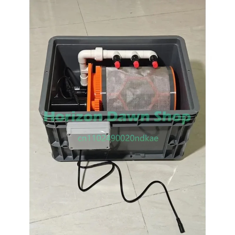 Turnover box filter rotary drum micro filter, 10000L flow medium 40 × 30 built-in high pressure, automatic flushing mute