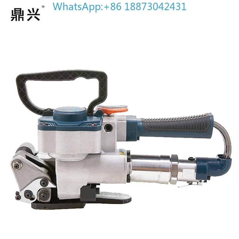 B19 button-free pneumatic baler fully automatic portable pneumatic plastic steel belt bundling machine button-free.
