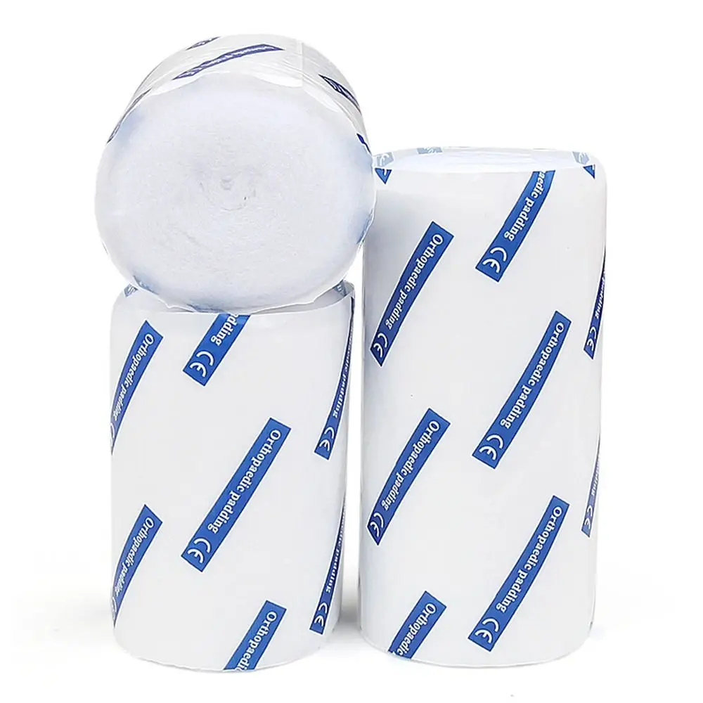 Accessories Breathable Cast Padding Wrap Cotton Soft Gauze Roll Absorbent Orthopedics Padding