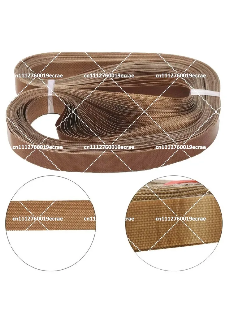 50pcs PTFE Sealing Belt for Continuous Band Sealer Machine, Heat Resistant Tape Replacement for FR-900 750 770 810