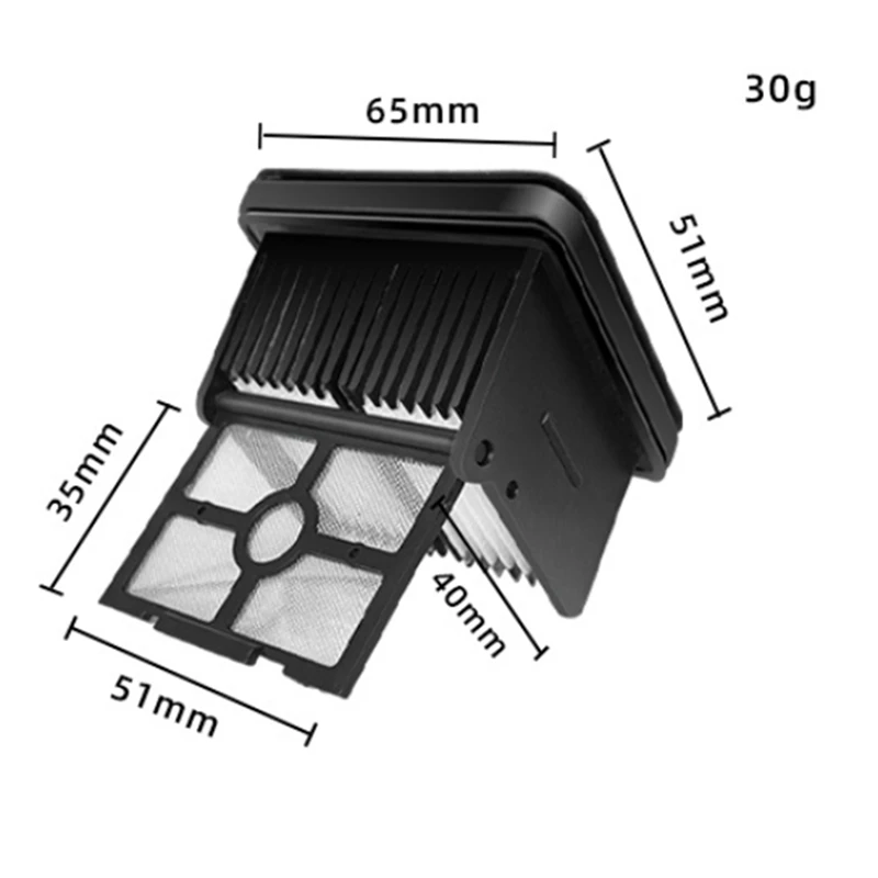 Фильтр для Dreame H13/M13/M12pro/M12, ручной беспроводной пылесос, запасные части, сменный аксессуар