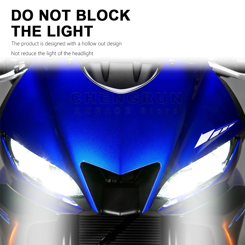 Adesivo impermeável do farol da motocicleta, decalques da motocicleta, acessórios Yamaha R3, YZF R3, YZFR-3, 2019, 2020