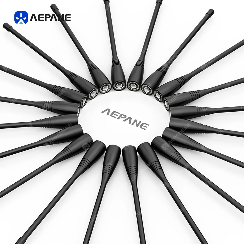 UHF 400-470MHz Flexible SMA Male Antenna for Kenwood TK-378 TK-378G TK-278G Two Way Radio view 6