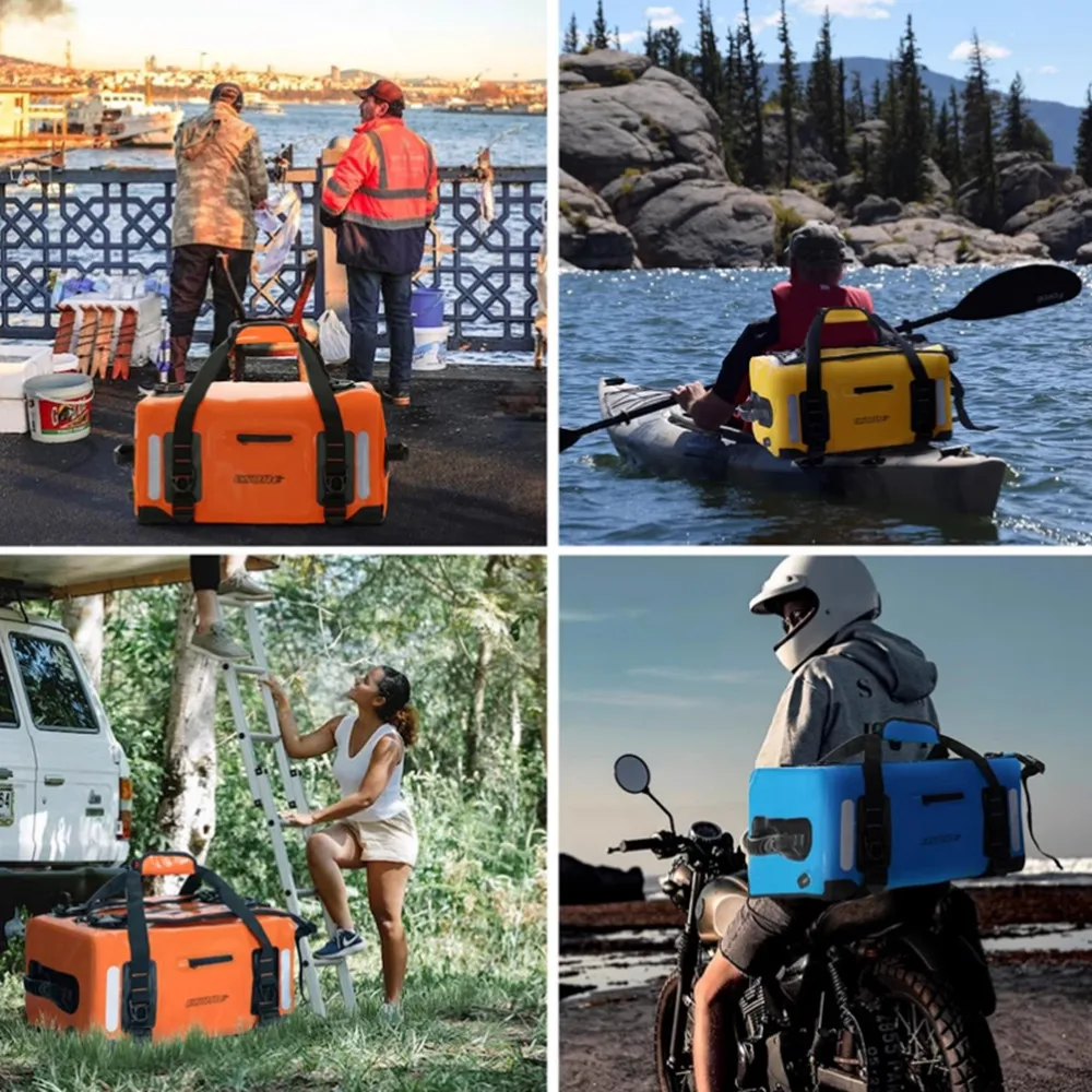

Водонепроницаемый рюкзак для женщин и мужчин 40л/60л/90л, водонепроницаемая дорожная сумка, сухая сумка для мотоцикла, для кемпинга, лодки, каякинга, рыбалки