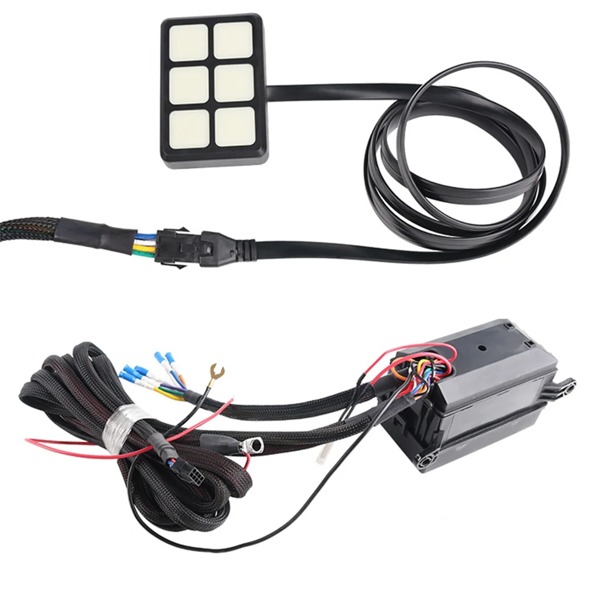 

Car 6 Gang Switch Panel Relay System Circuit Control Box for Jeep Wrangler Boat