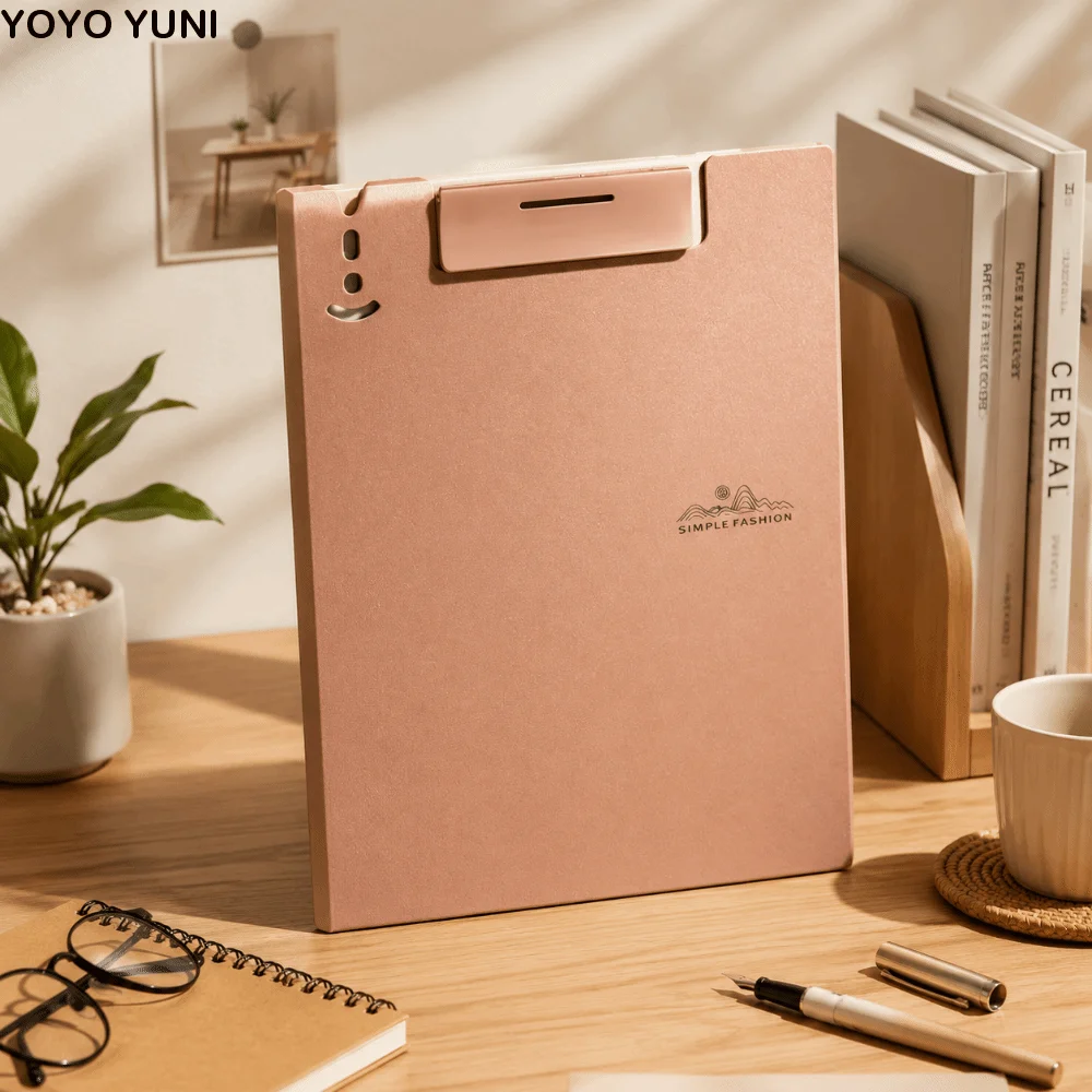 Strong Thickened Dual-use Plate Clamp Waterproof Durable Multifunction Clipboard A4 Size Test Paper Storage Organizer Business