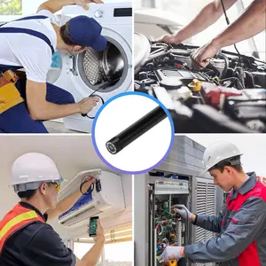 Wireless Endoscope 1080p HD Single & Dual WiFi IP67 IP67 Waterdichte endoskopische Kamera mit Licht für Android -iOS -Smartphones 12 Hauptverkaufsabdeckung Regenkamera WiFi - №11