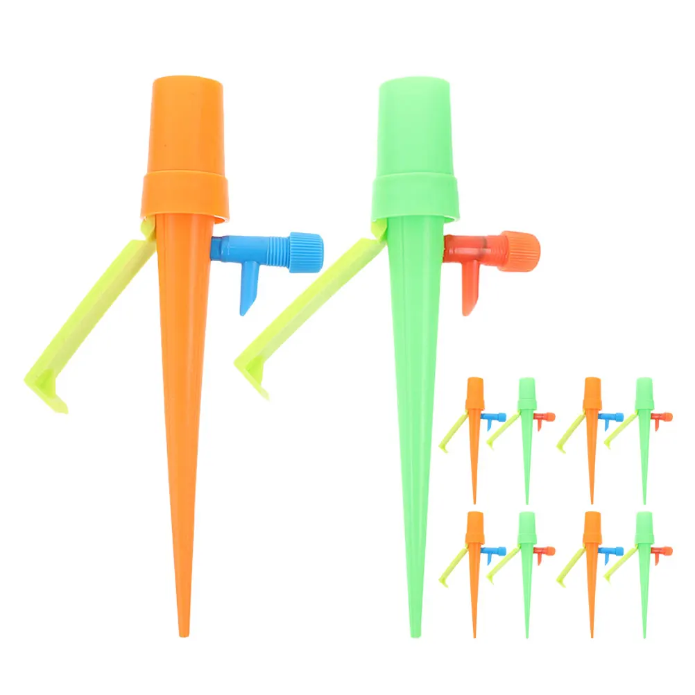 

10pcs Self Watering Spikes Adjustable Durable Automatic Waterer For Plants Garden Irrigation Devices Auto Drippers