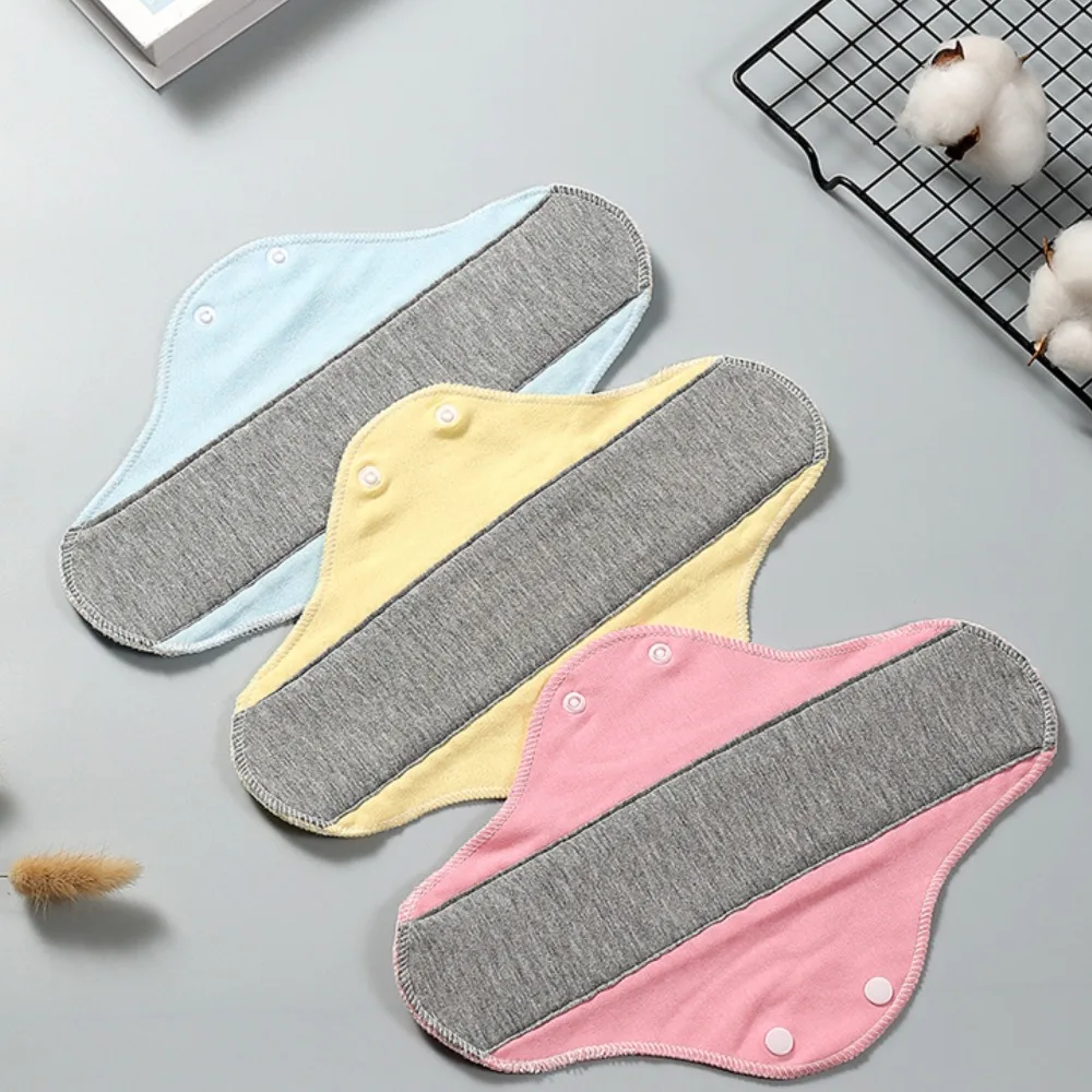 Reusable Adult Diaper Cotton Non-slip Soft Panty Liners Washable Panties Feminine Hygiene Pad Period Monthly Absorbent Menstrual