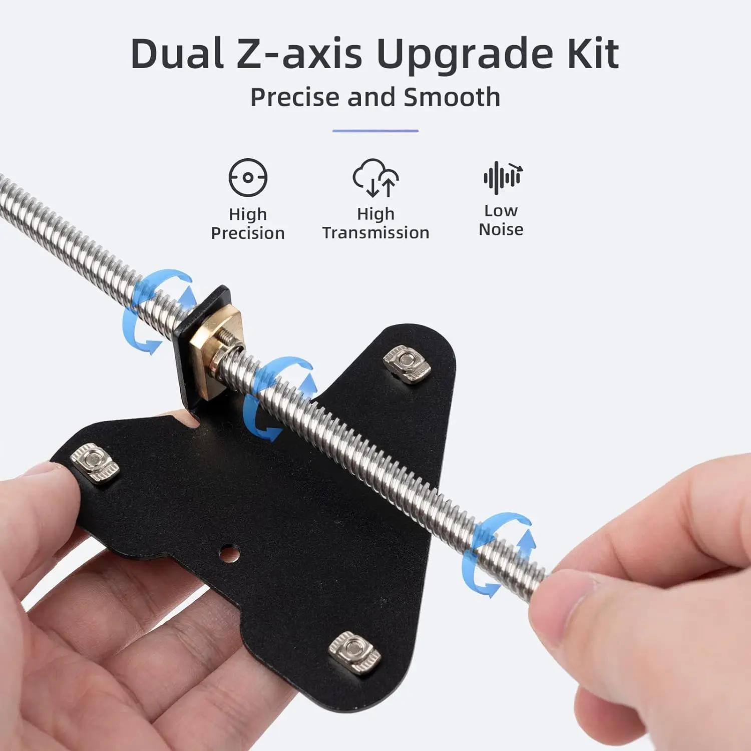 Imagem -02 - Creality-neo Kit Dual Z-axis Upgrade Peças Impressora 3d Dupla Haste de Parafuso Ender v2 Ender3 Ender-3 Pro