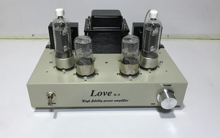 finisheded 6G2P push 6p13p electron tube 6z4 rectification Class A hifi tube power amplifier 6W+6W