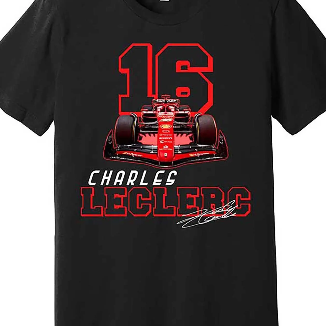 

Summer Cycling Season Clothing Men's Premium Cotton T-Shirt #16 Racing Pattern - Elegant Black Short Sleeve T-Shirt