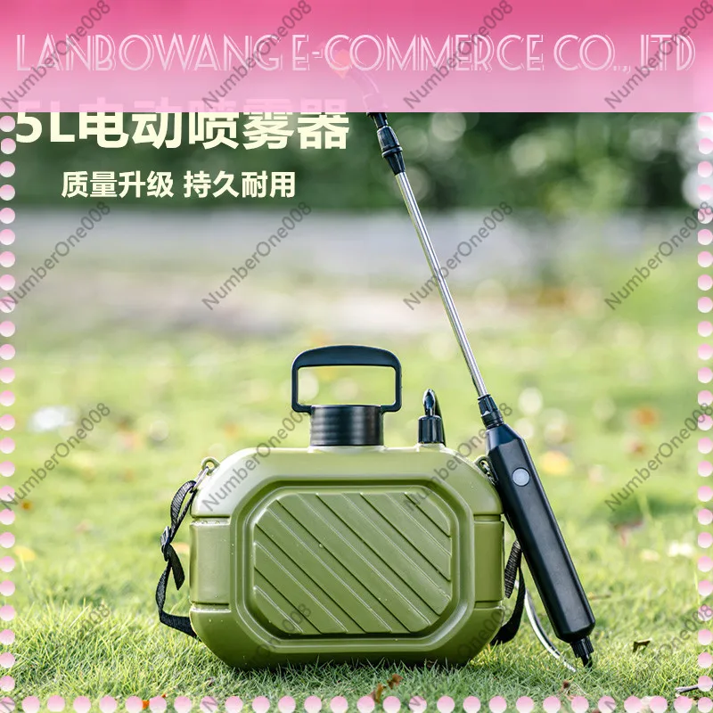 5l電動バックパック噴霧器、充電式ガーデンポンプ噴霧器、植物消毒用