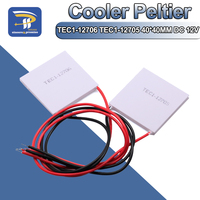 TEC1-12706 12706 TEC1-12705 Thermoelectric Cooler Peltier 40*40MM 12V New of Semiconductor Refrigeration Peltier Elemente Module