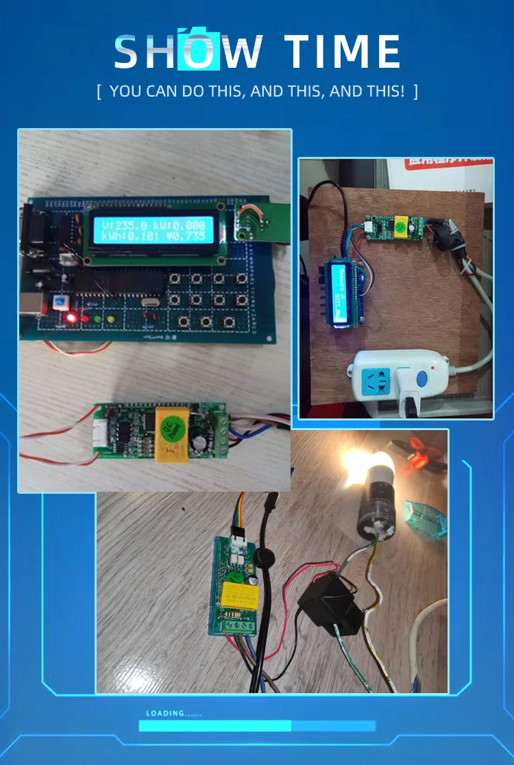 PZEM-004T Einphasiger Smart Energy Meter Wattmeter AC Voltmeter Elektrisches Kwh Meter Modbus TTL Amperemeter 220V 32A 63A 100A – Detail 29