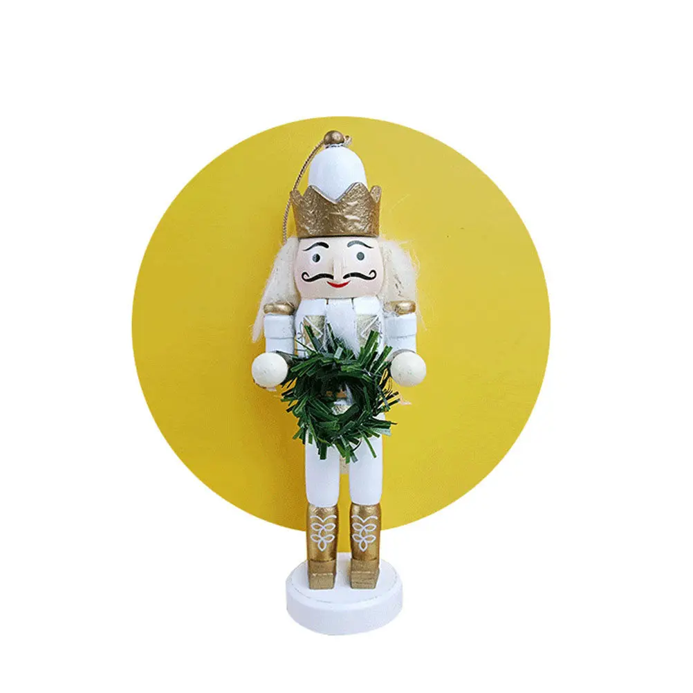 

Набор из 5 деревянных кукол-солдатиков-Щелкунчиков, рождественские украшения, декор для детских праздников и дней рождения, развивающие игрушки