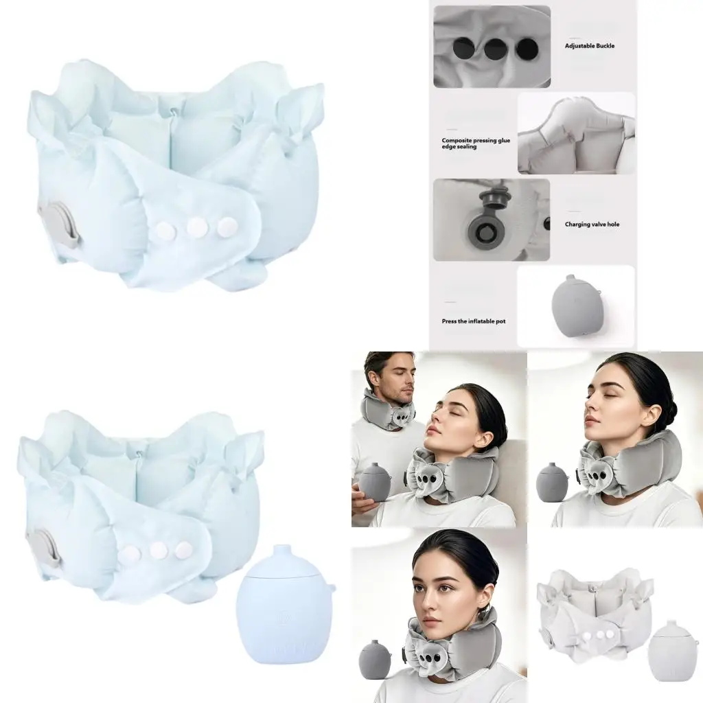 Q39E Individualized Inflatable Neck Relax Ventilated Cloth For slumbering On aircraft automobiles