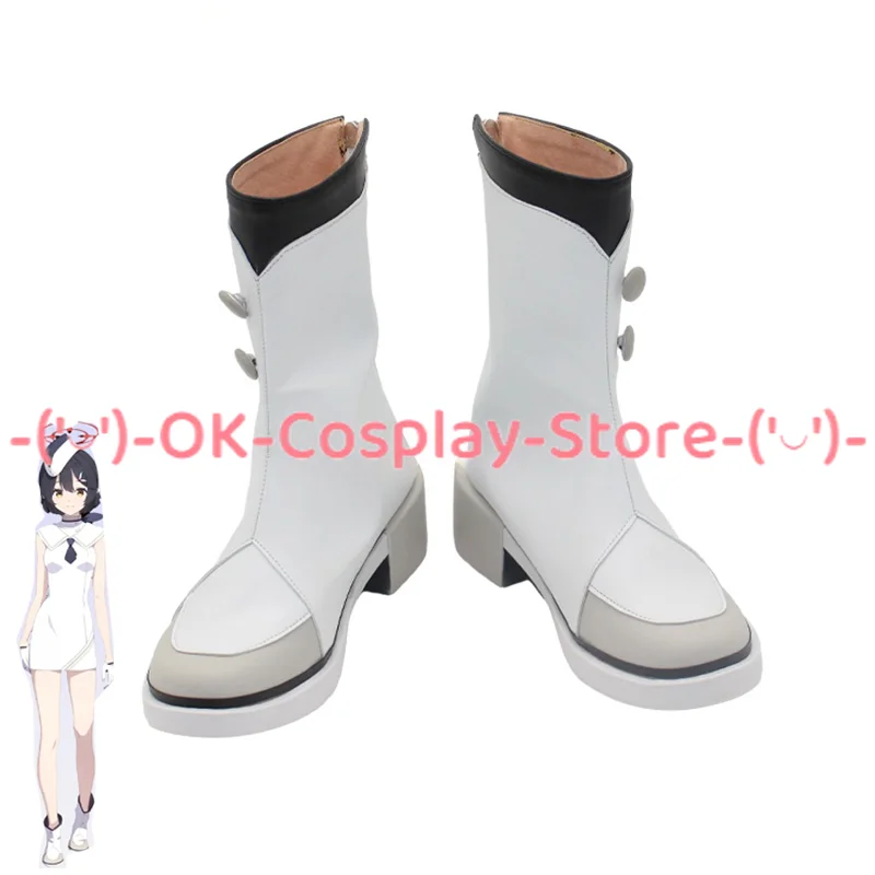 

Game Blue Archive OKUSORA AYANE Cosplay Shoes PU Leather Shoes Halloween Carnival Boots Cosplay Prop Custom Made