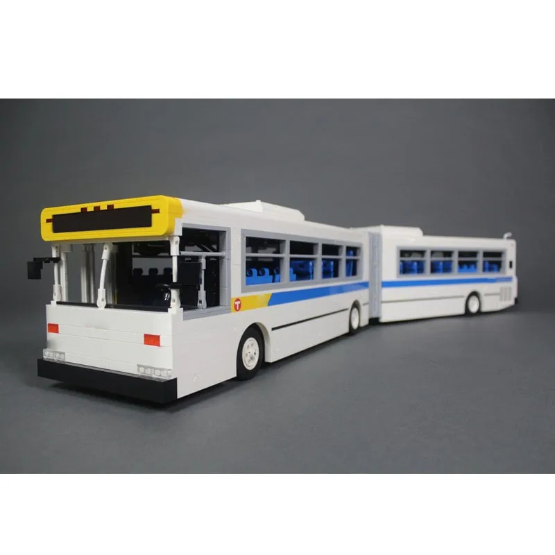 

MOC-245043 City Road Subway Bus Building Block Model, 6656 Parts, Creative Birthday and New Year Toy Gift for Boys and Children
