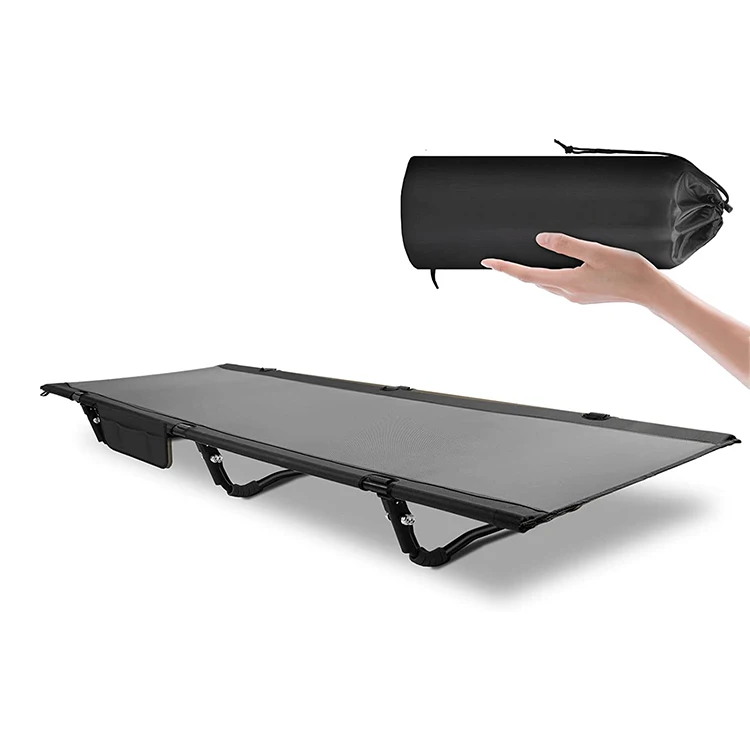 سرير أطفال خفيف الوزن بتصميم جديد قابل للتعديل للكبار، سرير تخييم خفيف الوزن قابل للطي، قماش حديث للمغامرة في الهواء الطلق #2