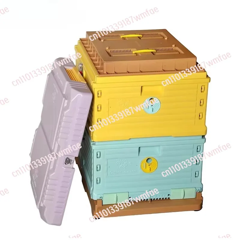2-Layer color insulating plastic beehive UV protection, size for apiary