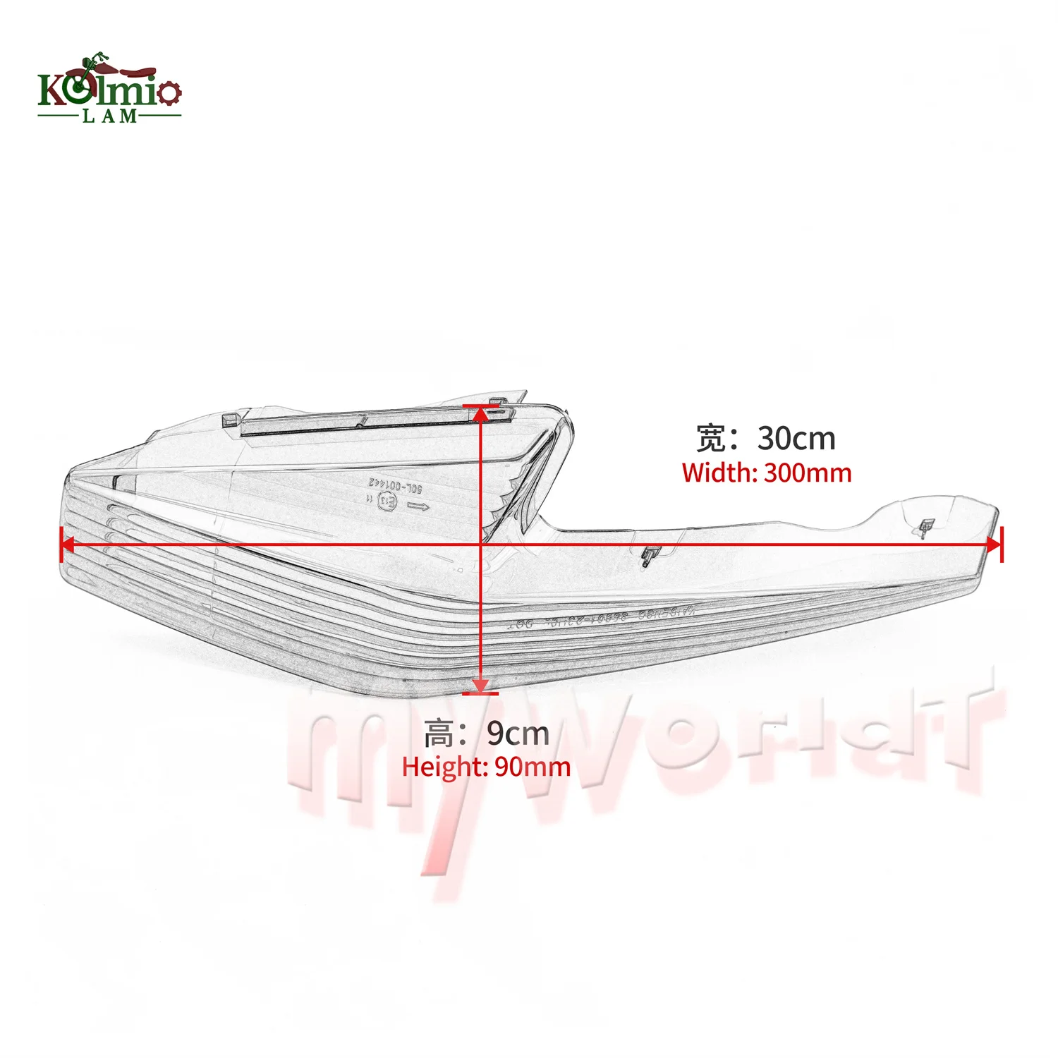 Motorcycle Front Turn Signal Lens Cover Housing Fit For Suzuki B-King 1300 GSX1300BK GSX1300 BK1300 BK 2008 - 2022