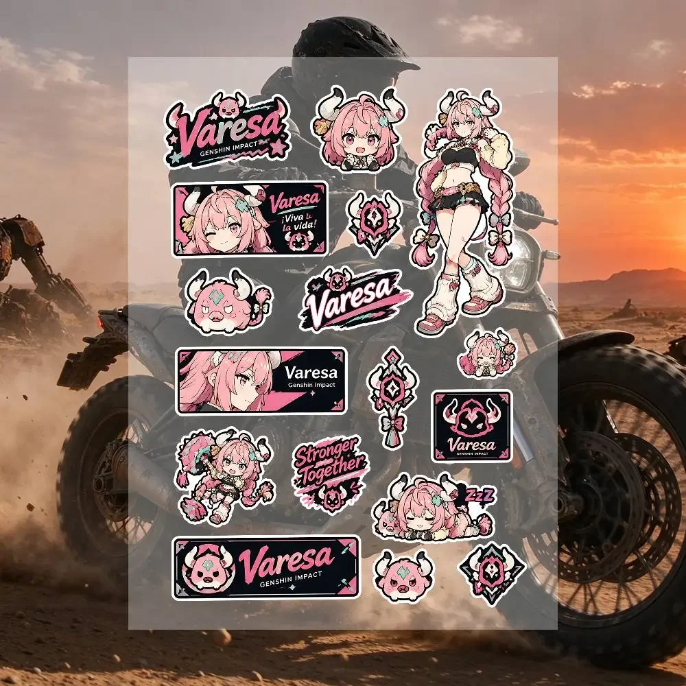 V-Varesa Stickers Moto Sticker Auto Body Bumper Windows Motorcycle Laptop Walls Vinyl Decal Car Tuning Accessories