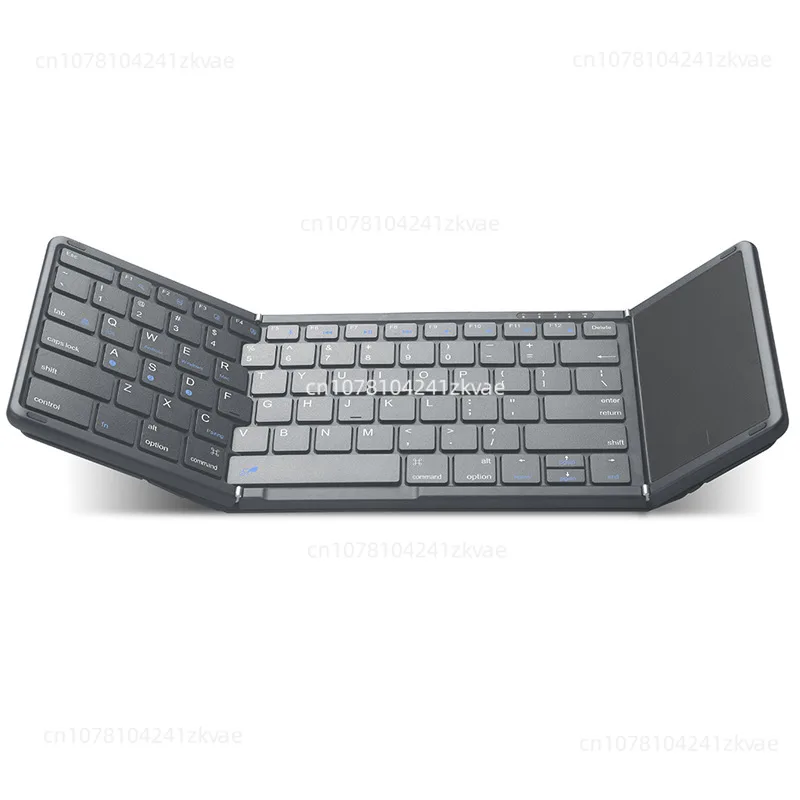 New Product B099T Three Fold Portable Wireless Mini Touch Keyboard Bluetooth Touch IOS Portable Mobile Phone Tablet