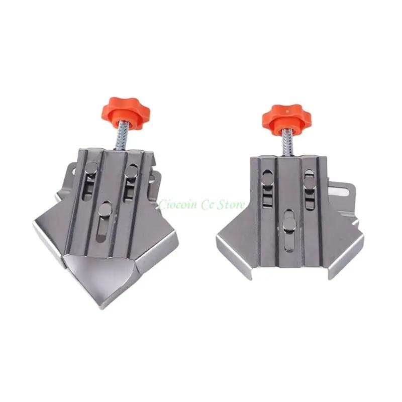 X90F 4pcs Adjustable 90 Degree Metal Clamping for Cabinet Furniture Assembly