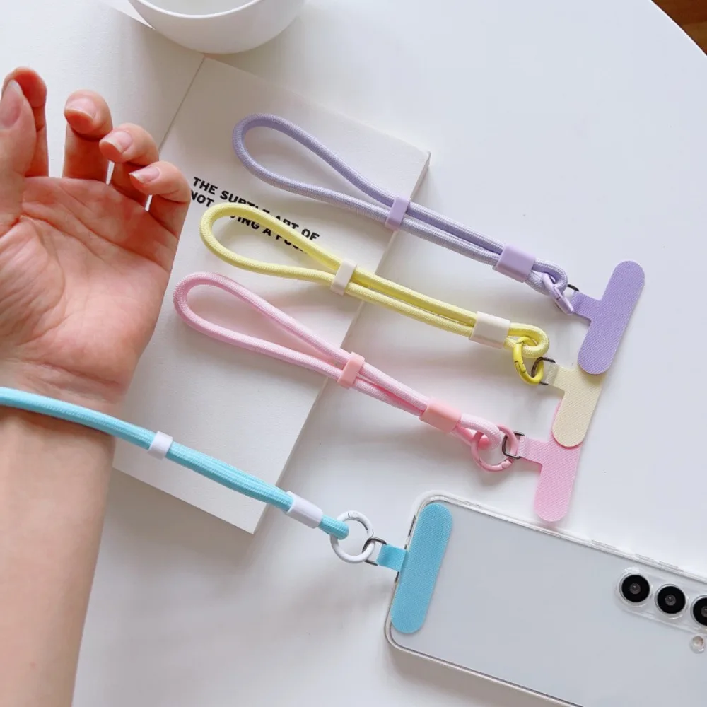 Mobile Phone Adjustable Short Lanyard Universal Colorful Hand Wrist Straps Rope For Cell Phone Case Accessories Anti-Lost Straps