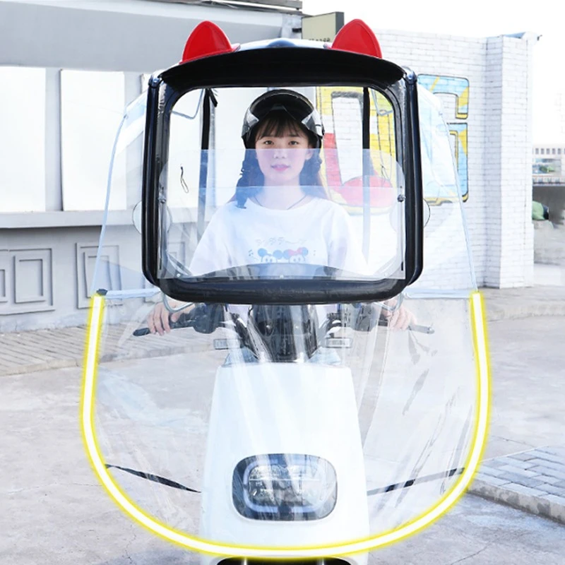

Motorcycle parasol, electric vehicle canopy, carport, thickened battery car canopy, sun protection, rain protection, windshield