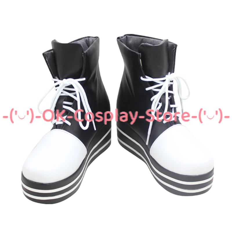 Vivid BAD SQUAD Cosplay Shoes Game Project Sekai Colorful Stage PU Leather Shoes Halloween Party Boots Custom Made