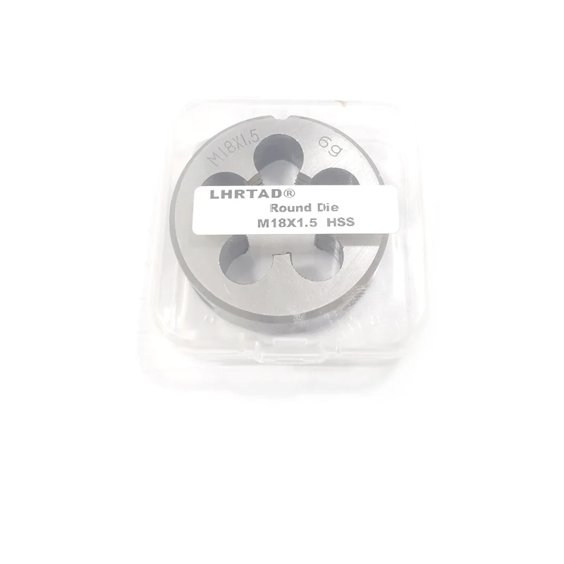 

round die cutting M18X1.5 HSS right hand tool Metric thread die M18X1.5mm Metric die M18X1.0 thread nut M18X2.5 die M18X2.0