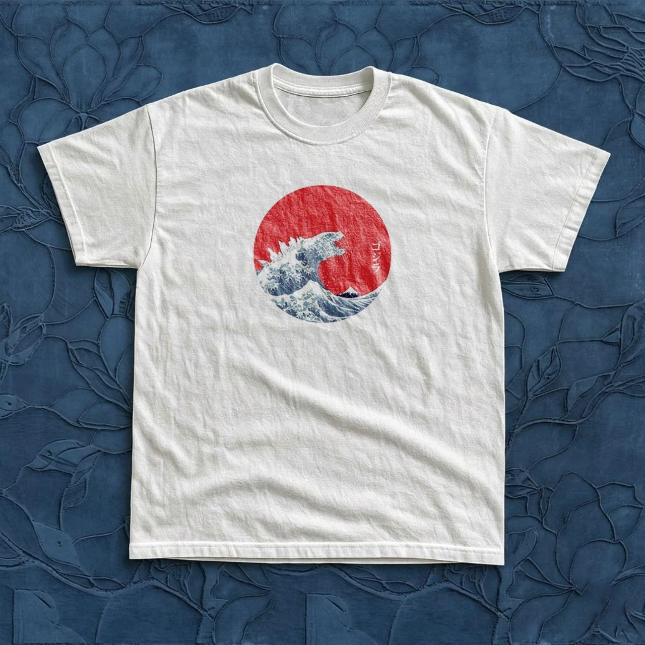 New 2026 American retro cotton short-sleeved T-shirt with Godzilla print, suitable for both men and women, casual street style. - view 4