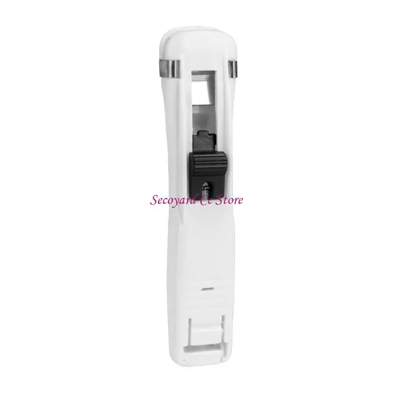 

N3UC Paper Clam Clip Dispenser Push Stapler Paper Clip Dispenser for Office Supplies