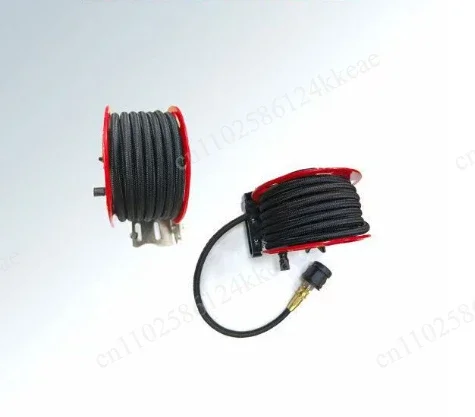 All-Terrain 7M Off-Road Air Pump Hose Reel, Manual Retractable Storage Device for Vehicle Tires